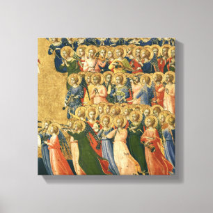 Christus glorifizierte im Gericht des Himmels Leinwanddruck