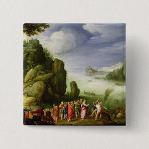 Christus-Heilenbesessen von Gerasa, 1608 Button
