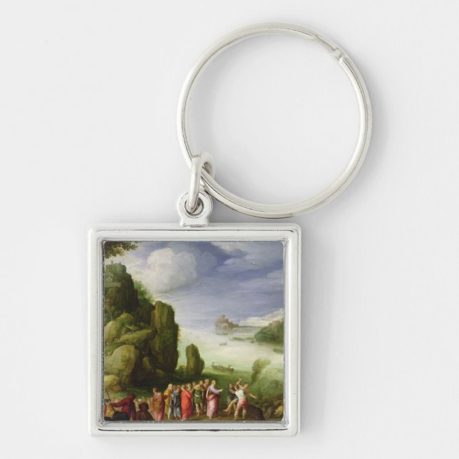 Christus-Heilenbesessen von Gerasa, 1608 Schlüsselanhänger (Vorne)