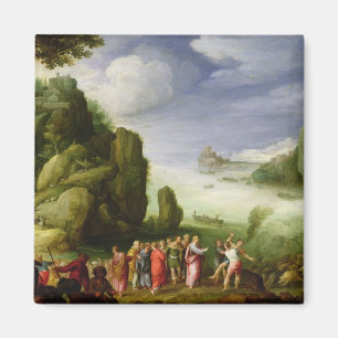 Christus heilt den Gerasasegenen, 1608 Magnet