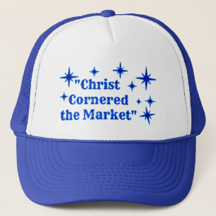 Christus herein truckerkappe