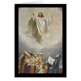 Christus Himmelfahrt zum Himmel Von Aposteln beoba