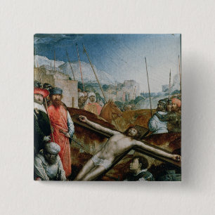Christus hob auf das Kreuz, 1496-1504 an Button