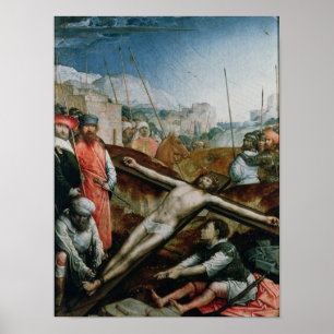 Christus hob auf das Kreuz, 1496-1504 an Poster