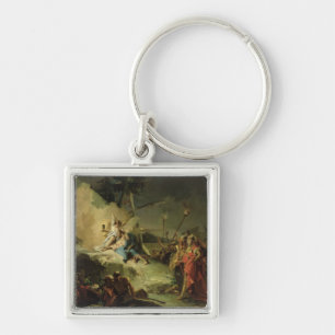 Christus im Garten von Gethsemane Schlüsselanhänger