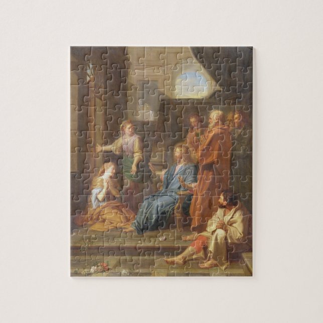 Christus im Haus von Martha und von Mary (Vertikal)