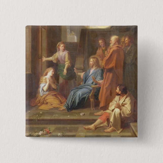 Christus im Haus von Martha und von Mary Button (Vorderseite)