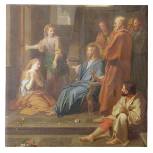 Christus im Haus von Martha und von Mary Fliese