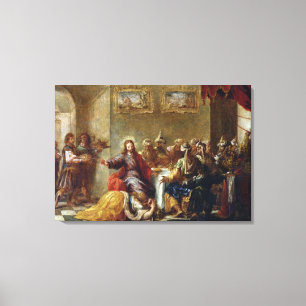 Christus im Haus von Simon dem Pharisee, 1660 Leinwanddruck