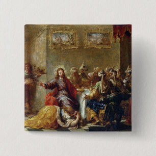 Christus im Haus von Simon der Pharisee, 1660 Button
