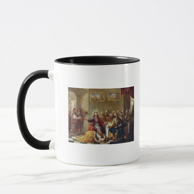 Christus im Haus von Simon der Pharisee, 1660 Tasse (Links)