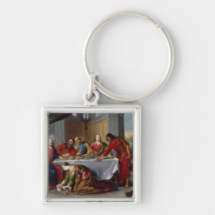 Christus im Haus von Simon der Pharisee Schlüsselanhänger