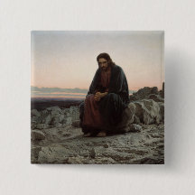 Christus in der Wildnis (von Ivan Kramskoi)