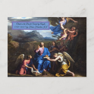 Christus in der Wüste Postkarte