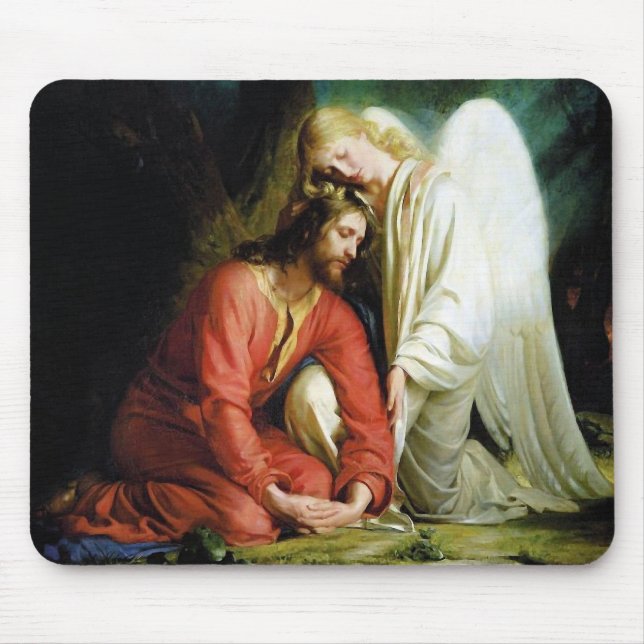 Christus in Gethsemane Mousepad (Vorne)