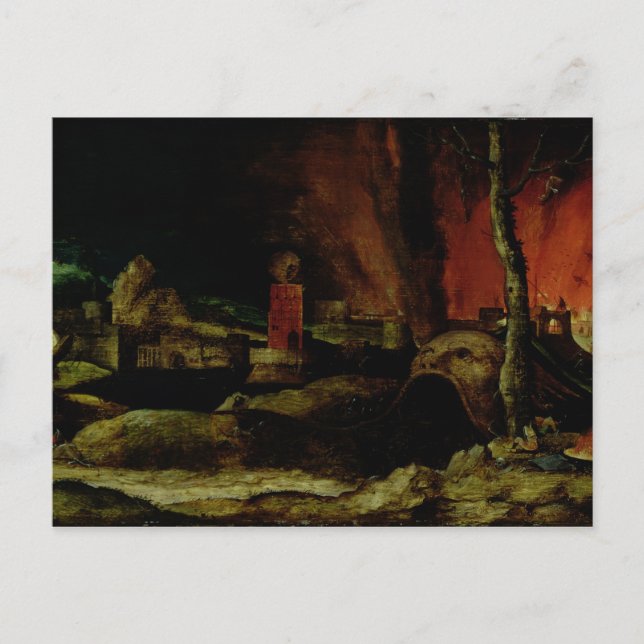 Christus in Limbo 2 Postkarte (Vorderseite)