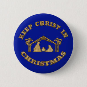 Christus in Weihnachten Weihnachten Weihnachten Ab Button