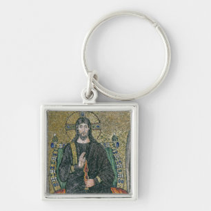 Christus inthronisierte mit den Engeln Schlüsselanhänger