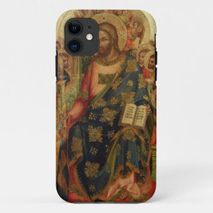 Christus inthronisierte mit Heiligen und Engeln Th Case-Mate iPhone Hülle