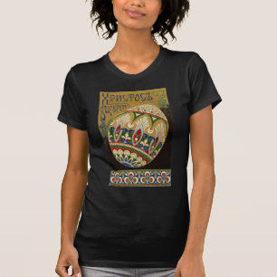 Christus Is Risen! Fine Vintage Russian Easter Egg T-Shirt
