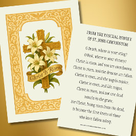 Christus ist das katholische Osterpaschal-Gebet