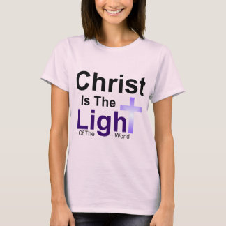 Christus ist das Licht Damen T-Shirt