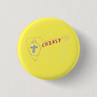 Christus ist das wichtigste Round-Abzeichen Button