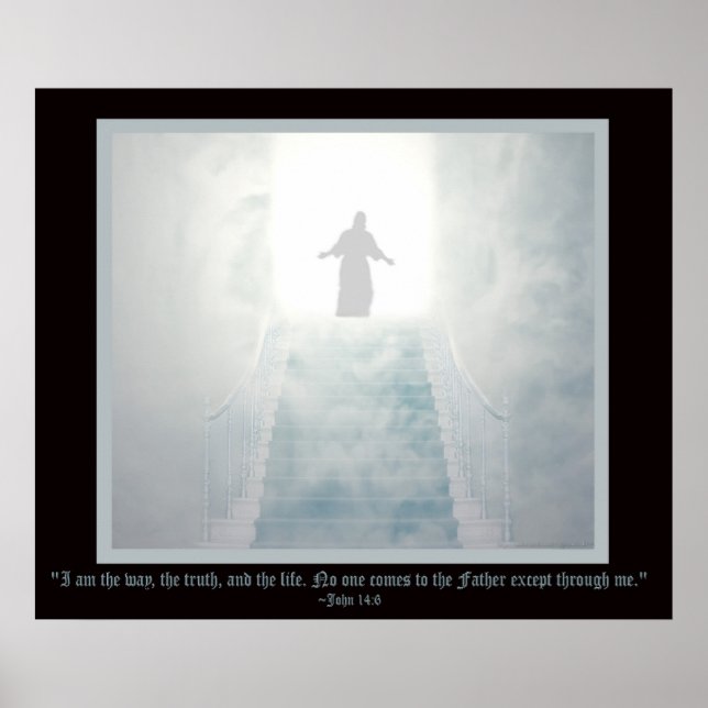 Christus ist der Weg Poster (Vorne)