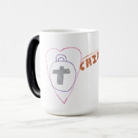 Christus ist die wichtigste Morphing-Tasse