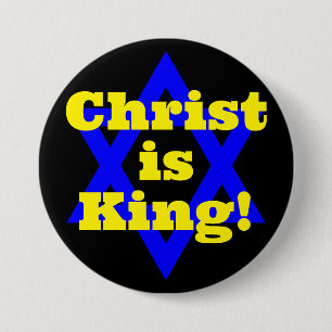 Christus ist König! Button