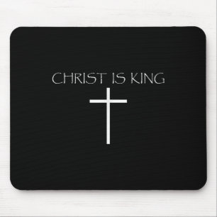 Christus ist König Christlicher Glaube Kirche ist Mousepad