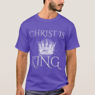 Christus ist König christliches Design für Jungen T-Shirt