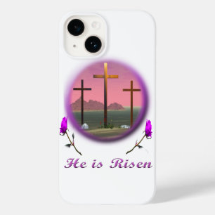 Christus ist Risen Case-Mate iPhone 14 Hülle