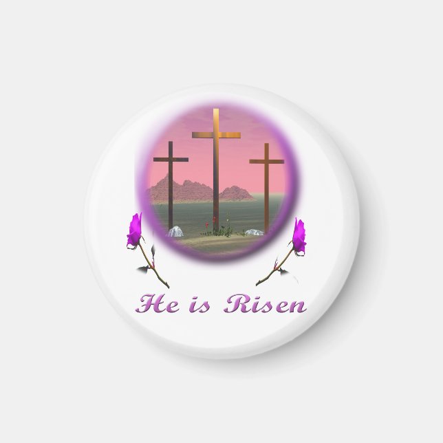 Christus ist Risen Magnet (Vorne)