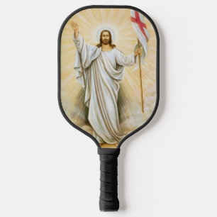 Christus ist Risen Pickleball Schläger