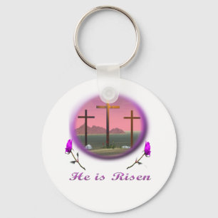 Christus ist Risen Schlüsselanhänger