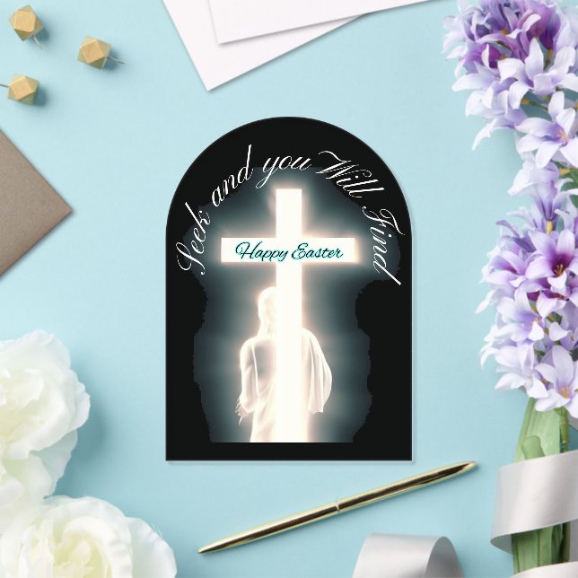Christus ist zu Ostern erwacht Acryleinladungen (Insitu (Hochzeit))