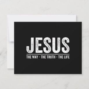 Christus Jesus Der Weg. Die Wahrheit. Das Leben Ge Save The Date