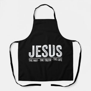 Christus Jesus Der Weg. Die Wahrheit. Das Leben Ge Schürze