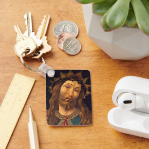 Christus mit Dornenkrone von Sandro Botticelli Schlüsselanhänger