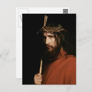 Christus mit Thorns. Fine Art Oaster Postkarte