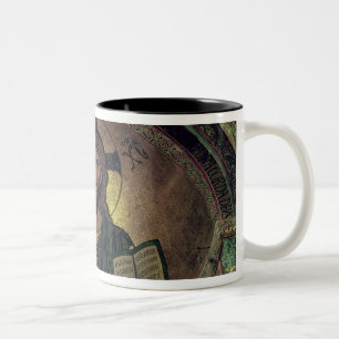 Christus Pantocrat im Apse Zweifarbige Tasse