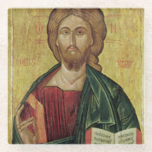 Christus Pantocrator, 1607 Glasuntersetzer