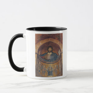 Christus Pantocrator und Madonna Tasse