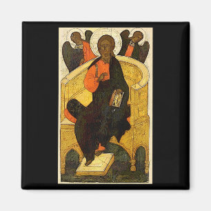 Christus Pantokrator Jesus thronender Erlöser Chri Magnet
