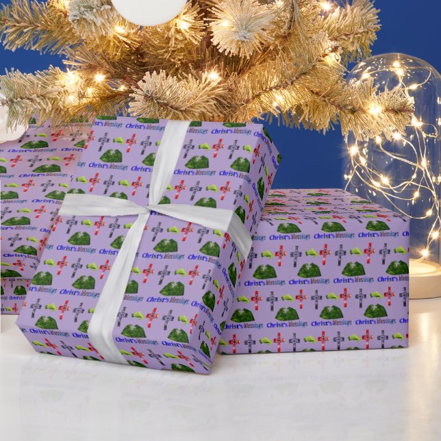 Christus Segen Geschenkpapier (Feiertage)