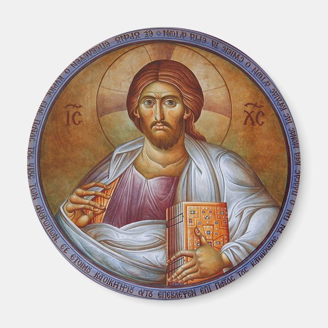 Christus-Segen-Magnet Magnet (Vorne)