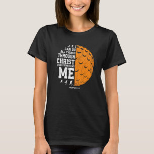 Christus stärkt mich in meinem Christlichen religi T-Shirt