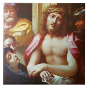 Christus stellte sich den Leuten dar (Ecce Homo) Fliese