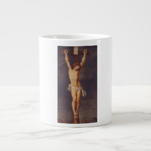 Christus tot am Kreuz von Peter Paul Rubens Kunst Jumbo-Tasse